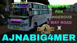 Dangerous pakistan road bus driving ☠️🥰