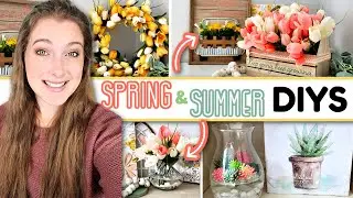 SPRING/SUMMER 2022 DIYS | Brighten Up Your Home With These Gorgeous Floral Home Decor DIYS