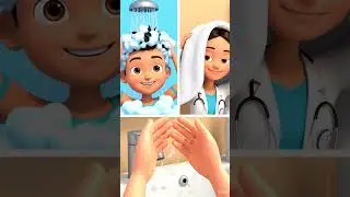 Hair #cartoon #baby #kids #funny #animation #hair #haircare #dandruff #safai