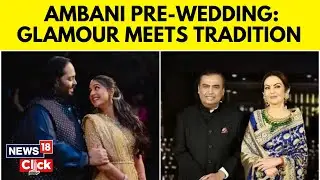 Glamour Meets Tradition: Anant Ambani, Radhika Merchant's Sangeet Draws Bollywood A-Listers | N18V