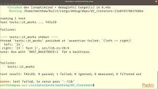 Rust Programming Recipes : Writing an Iterator | packtpub.com