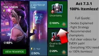 Act 7.3.1 100% Itemless Guide! Who I used, and how to do it!