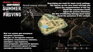 SNOWRUNNER:  MOD MAP.  SUMMER PROVING