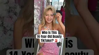 Who Is This 14-Year-Old Beauty TikToker? #shorts #EvelynGRWM #BeautyTikToker