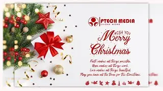 Merry Christmas Flyer | Photoshop Tutorial