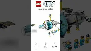 PREVIEW: LEGO CITY, Lunar Space Station, Set 60349, LEGO 2022
