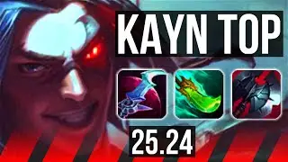 KAYN vs TRYNDAMERE (TOP) | EUW Diamond | 25.24
