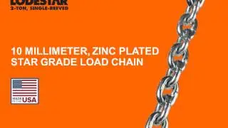 2-Ton, Single-Reeved CM Lodestar Electric Chain Hoist