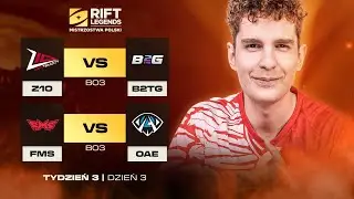 🔴Zero Tenacity vs Back2TheGame🔴Fajnie Mieć Skład vs Orbit Anonymo🔴Rift Legends Spring Split W3D3🔴