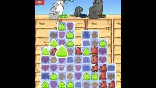 Simons Cat - Crunch Time - Level 136 - No Boosters (by match3news.com)