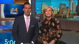 WBZ News at 5pm open  - March 8th 2017