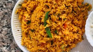Tangy Tomato Rice| spicy Rice Recipe|