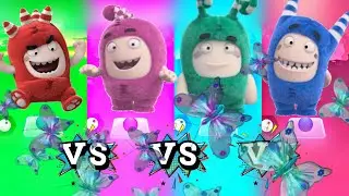 COFFIN DANCE COVER | ODDBODS | FUSE 🆚 NEWT 🆚 ZEE 🆚 POGO |🎮 Tiles Hop EDM Rush!