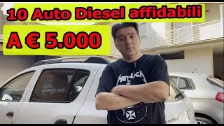 10 Auto Diesel affidabili A &euro; 5.000