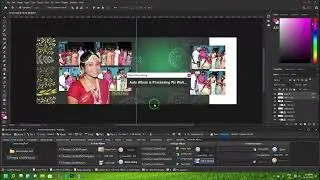 How to create wedding album design Photoshop Full automatic wedding album software