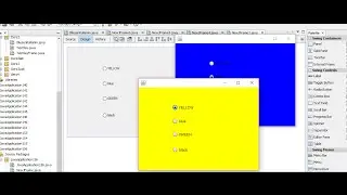 JAVA-Arka plan rengi değiştirme jRadioButton ve buttonGroup1 kullanımı