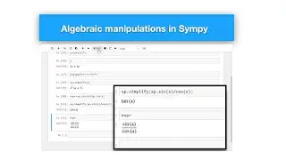 Algebraic Manipulations in Python's Sympy