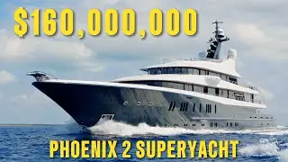 Phoenix 2 Superyacht TOUR | $160 Million Floating Palace with Spiral Staircase
