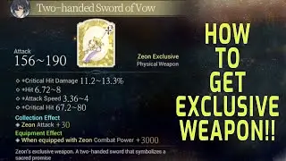 The 3 WAYS to get EXCLUSIVE Weapon!! Pick one in one of these WAYS! - EXOS Heroes