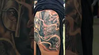 Tattoo at malaga tattoo convention 2017