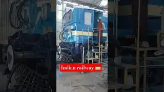 WAP and WAG electric loco sed dahod repair work shop 💪 #train #shortvideo