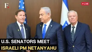 LIVE: US Senators Brief Media about their Meeting with Israeli PM Netanyahu | Israel-Hamas War