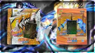 Naruto Blister Tier 4 Wave 2 VS Tier 4 Wave 3