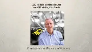 L192 Ich habe eine Funktion, von der GOTT möchte, dass ich sie