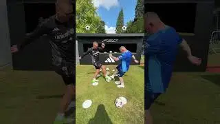 Ginge snapped during the challenge #reactionchallenge #football #adidas #rooney