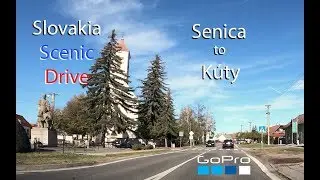 Europe - Slovakia Scenic Drive Senica to Kuty 4K