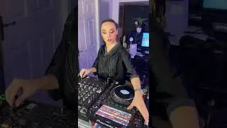 Drum pad in for a service so had to improvise on the decks 😎 #dj