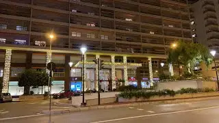 Walking around Monaco at Night