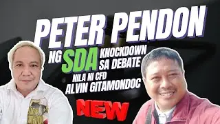 Peter Pendon ng SDA knockdown sa debate nila ni cfd Alvin Gitamondoc
