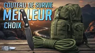 Ce couteau de SURVIE chinois est MEILLEUR que  le  Esee ! Et 4 fois moins cher !