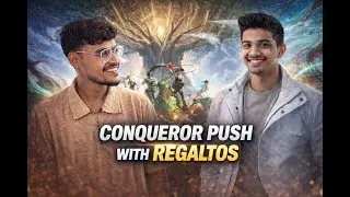 Rank push with REGALTOS  |  PLAY WITH SUBS CLASSIC ,1V1 ROOMS  | JJ IS LIVE #PUBG #live #rankpush