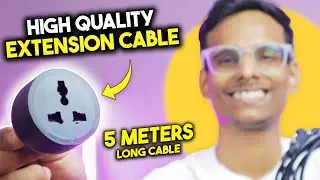 Best Extension Cable for Home Appliances By Hoteon | Heavy Duty Long Wire Cord 2500W, 10A