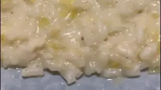 Risotto poirot et yaourt . رزوتو زبادي 