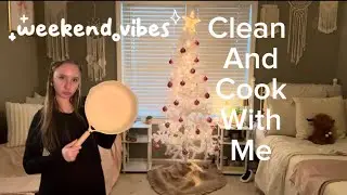 FaceTime vlog(clean and cook with me)