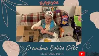 Grandma Bobbe Gift opening 11/29/2020 (Part 1)