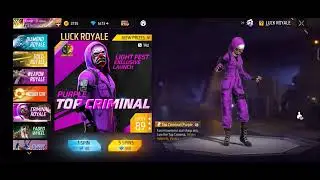 NEW TRICK FOR PURPLE CRIMINAL BUNDLE 😜🥳🥳🙂@FreeFireIndiaOfficial  @LOKESHGAMER