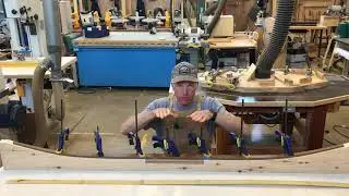 Bow - Day 5 - Building the form, gluing up