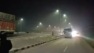 Bhilwara Rajasthan Night National Highway 🛣️ Six Lane Update || NH-48