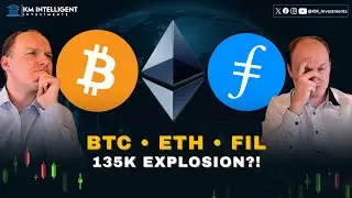 Bitcoin auf 135.000 USD? Ethereum vor neuem ATH & Filecoin Gefahr! | Krypto Chartanalyse