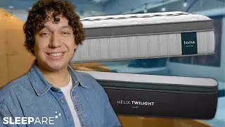 Helix Twilight Luxe VS Leesa Legend Chill Mattress Review & Comparison 2024