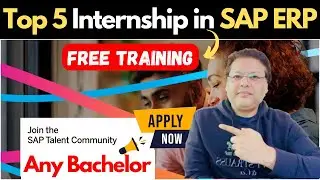 Top 5 SAP Internship Openings for Freshers 2025 | SAP FICO & MM Trainee Jobs | Apply Now!
