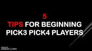 Pick 3 World | 5 Tips for Beginner Pick 3 and Pick 4 Players |  (2023)