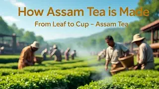 How Orthodox and CTC tea is made in assam: A factory tour. 