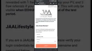 HOW TO LOGIN IN JAA LIFESTYLE & EEHHAAA