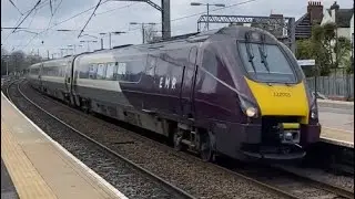 Class 222 Meridian | 222005 | East Midlands Railway | West Hampstead Thameslink | 15/04/23