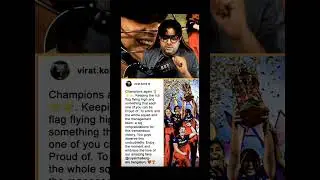 Virat Kohli  insta post ⭐RCB Women,s Champion 🏆❤️#viratkohli #rcb #smritimandhana #wpl2026